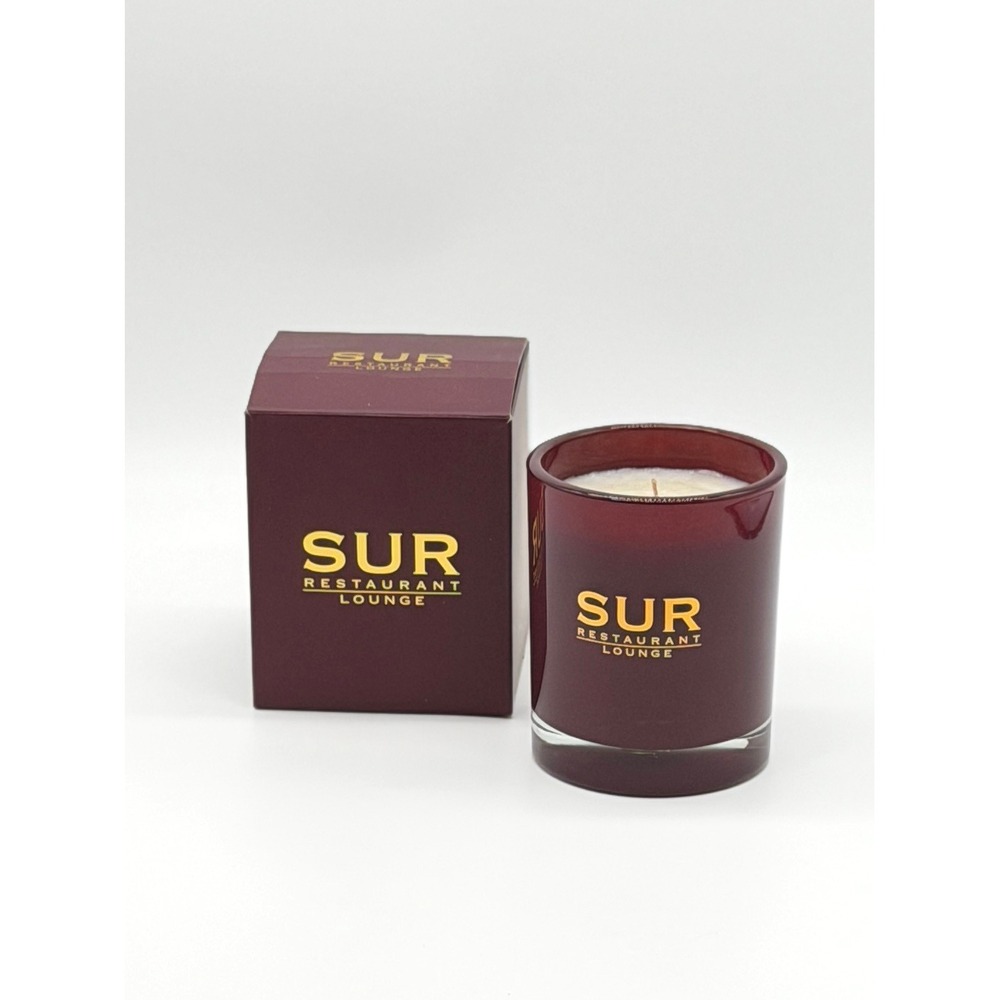 SUR Restaurant Lounge Summer Candle 8 oz Burgundy Fig Vanderpump Rules NEW